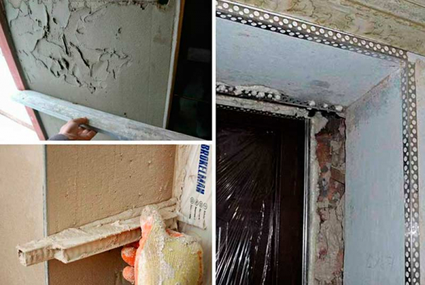 Самые популярные варианты отделки откосов входной двери изнутри