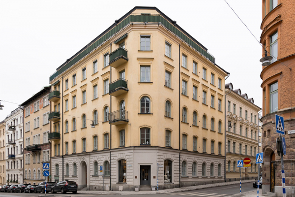 Маленькая, но элегантная и стильная двушка в Стокгольме (39 кв. м)